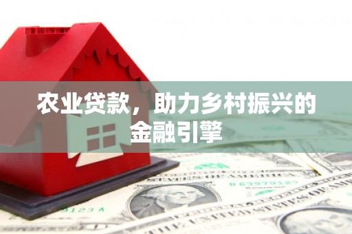 宣恩农业贷款，助力乡村振兴的金融引擎