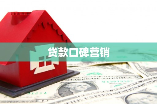宣恩贷款口碑营销