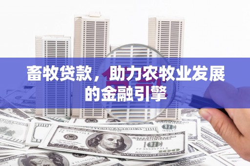 宣恩畜牧贷款，助力农牧业发展的金融引擎