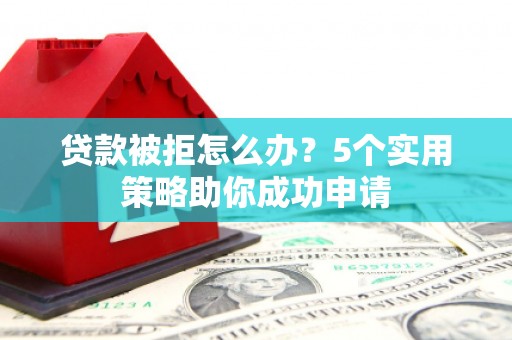 宣恩贷款被拒怎么办？5个实用策略助你成功申请